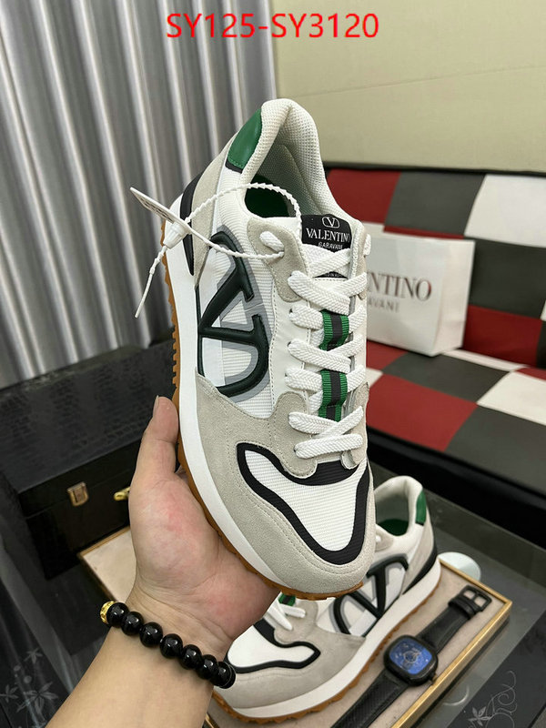 Men Shoes-Valentino high ID: SY3120 $: 125USD