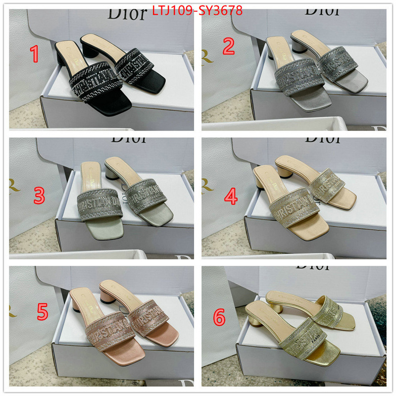 Women Shoes-Dior wholesale china ID: SY3678 $: 109USD