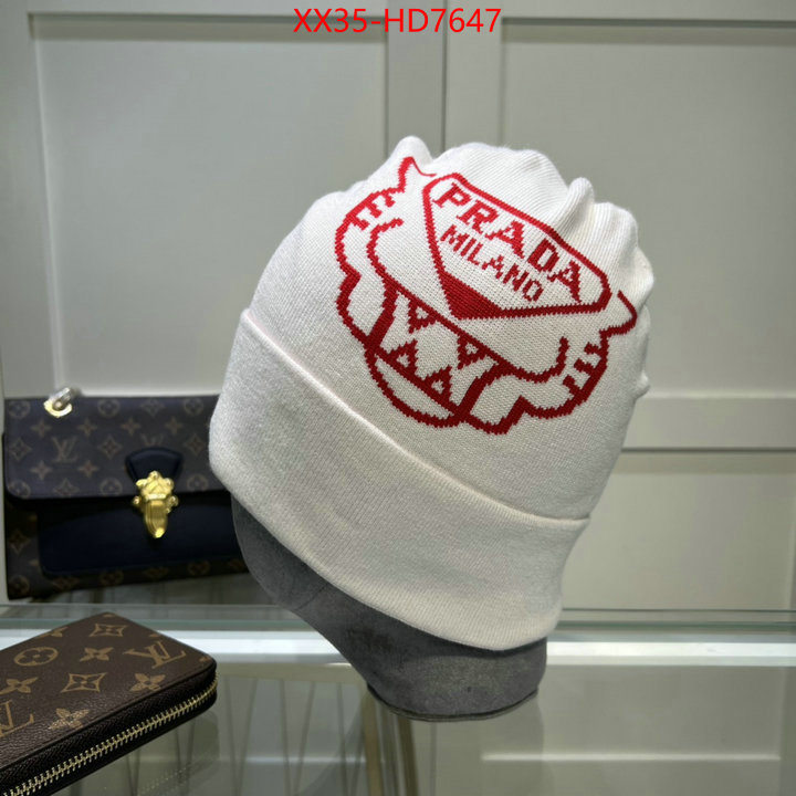 Cap (Hat)-Prada cheap replica designer ID: HD7647 $: 35USD
