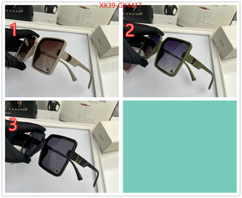 Glasses-Dior mirror copy luxury ID: GY4417 $: 39USD
