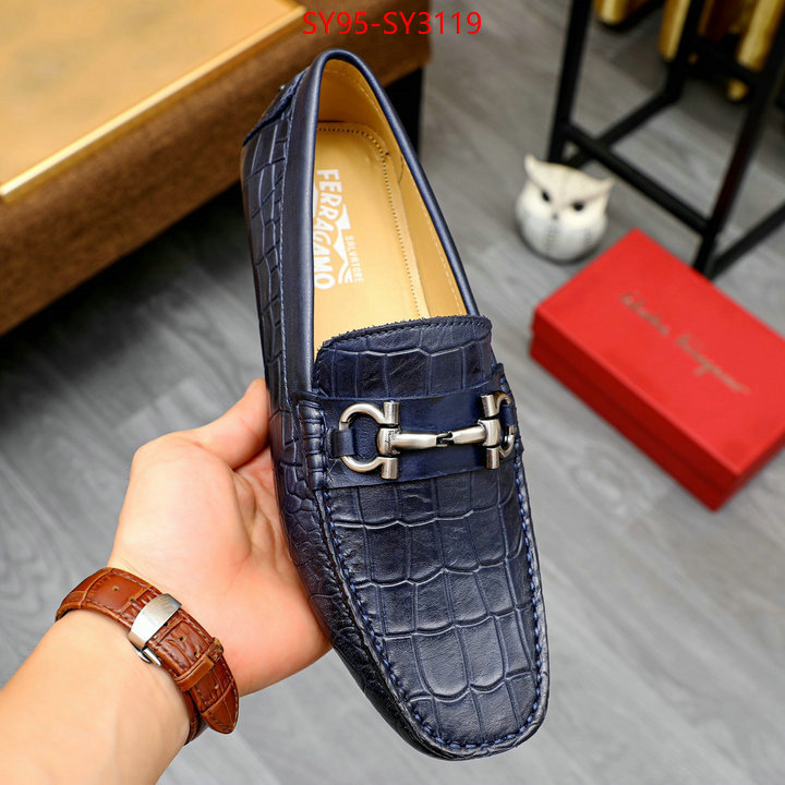 Men shoes-Ferragamo fake aaaaa ID: SY3119 $: 95USD