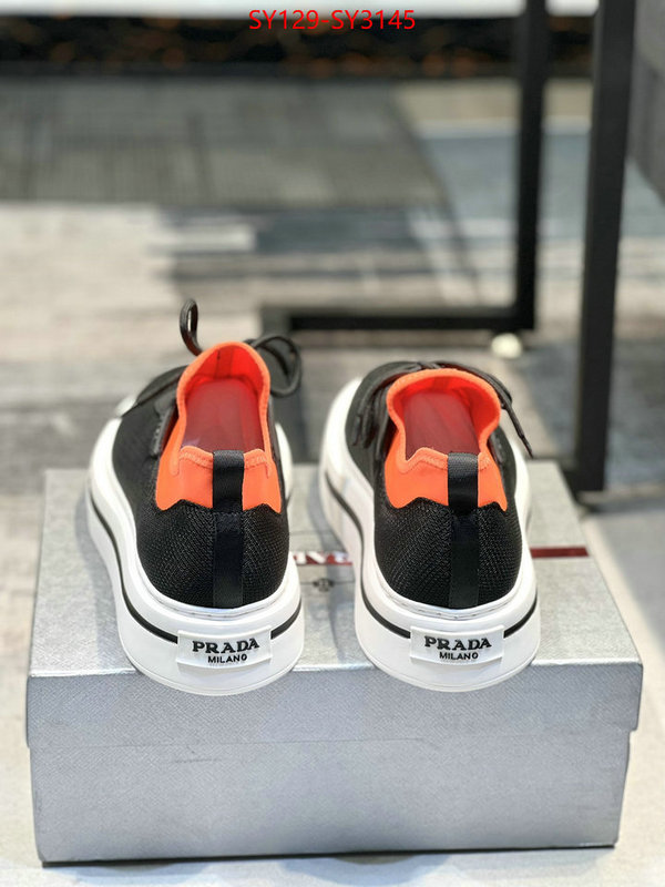 Men shoes-Prada outlet sale store ID: SY3145 $: 129USD