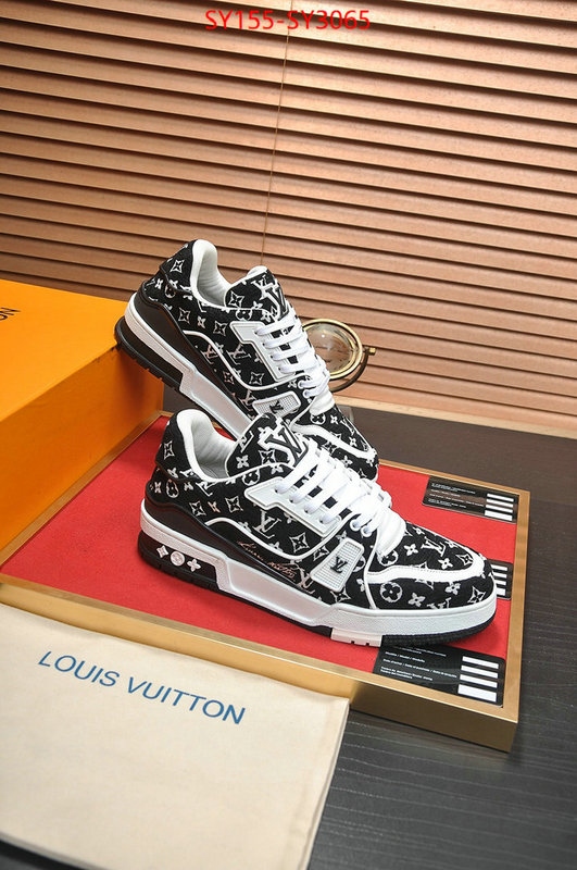 Men Shoes-LV shop cheap high quality 1:1 replica ID: SY3065 $: 155USD