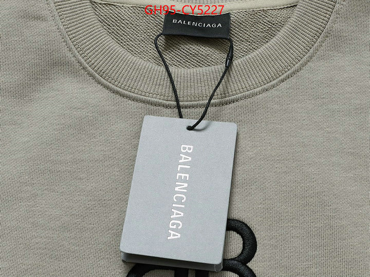 Clothing-Balenciaga high quality aaaaa replica ID: CY5227 $: 95USD