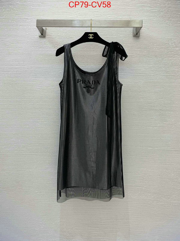 Clothing-Prada china sale ID: CV58 $: 79USD