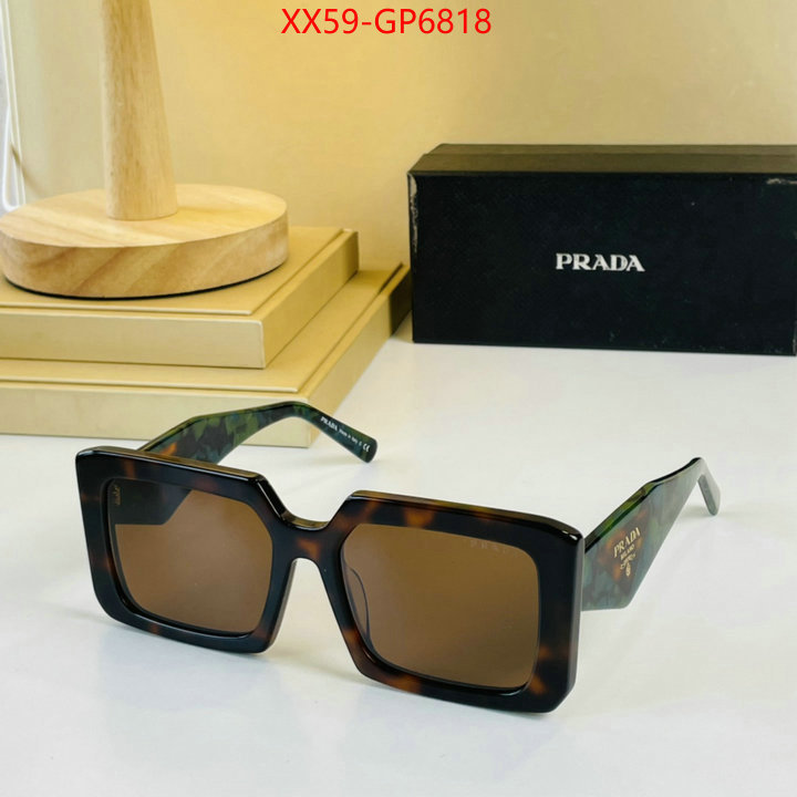 Glasses-Prada replicas buy special ID: GP6818 $: 59USD