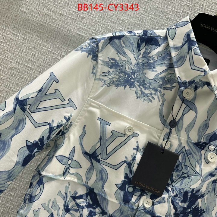 Clothing-LV top 1:1 replica ID: CY3343 $: 145USD