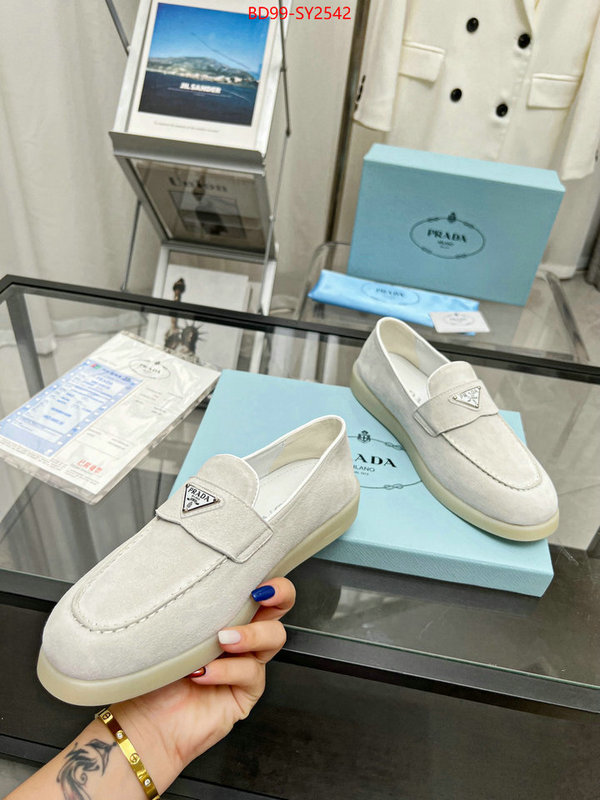 Women Shoes-Prada 2023 aaaaa replica 1st copy ID: SY2542 $: 99USD