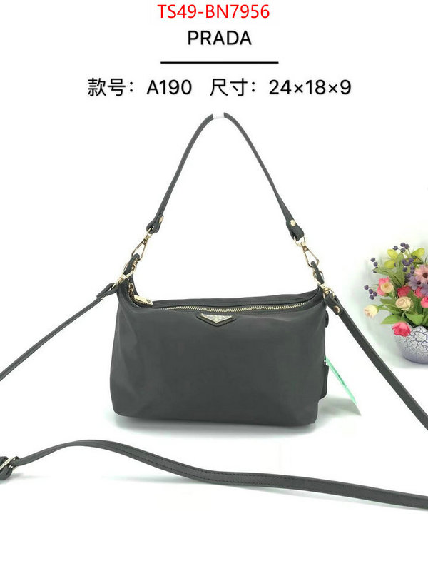 Prada Bags (4A)-Diagonal- aaaaa replica ID: BN7956 $: 49USD