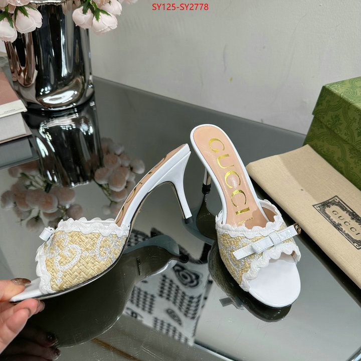 Women Shoes-Gucci replica 2023 perfect luxury ID: SY2778 $: 125USD