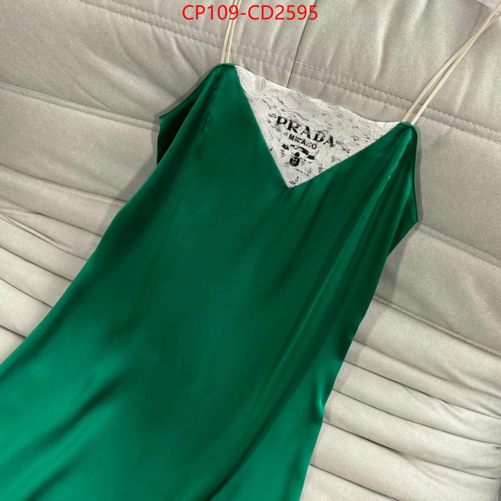 Clothing-Prada top designer replica ID: CD2595 $: 109USD