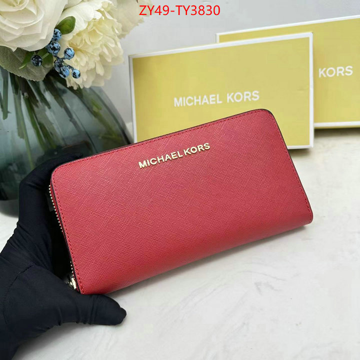 Michael Kors Bags(4A)-Wallet buy cheap ID: TY3830 $: 49USD