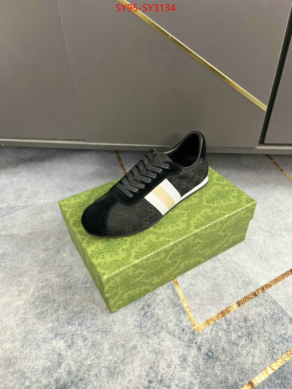 Men Shoes-Gucci what is aaaaa quality ID: SY3134 $: 95USD