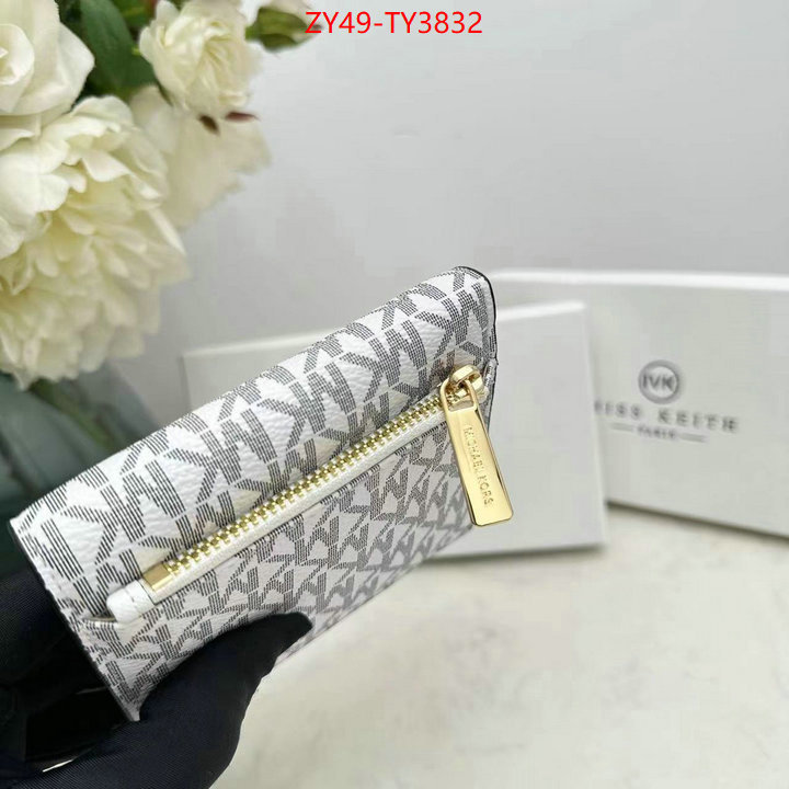 Michael Kors Bags(4A)-Wallet where can you buy replica ID: TY3832 $: 49USD