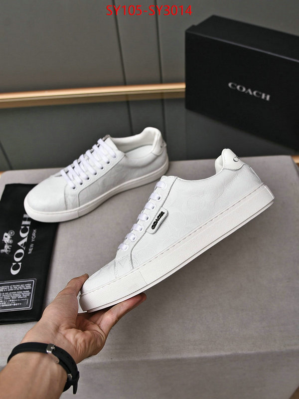 Men Shoes-Coach sellers online ID: SY3014 $: 105USD