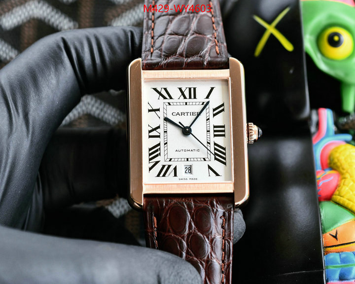 Watch(TOP)-Cartier luxury fashion replica designers ID: WY4603 $: 429USD