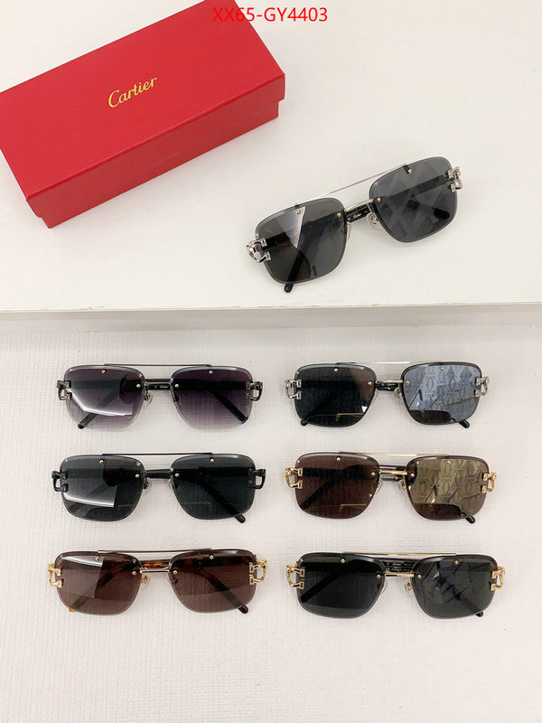 Glasses-Cartier wholesale designer shop ID: GY4403 $: 65USD