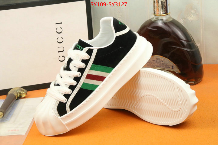 Men Shoes-Gucci wholesale replica shop ID: SY3127 $: 109USD
