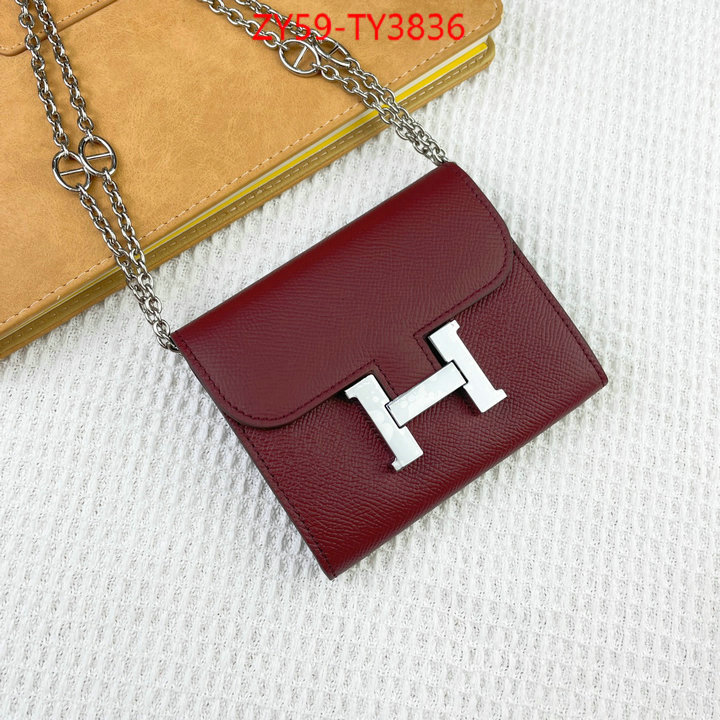 Hermes Bags(4A)-Wallet- how to buy replcia ID: TY3836 $: 59USD