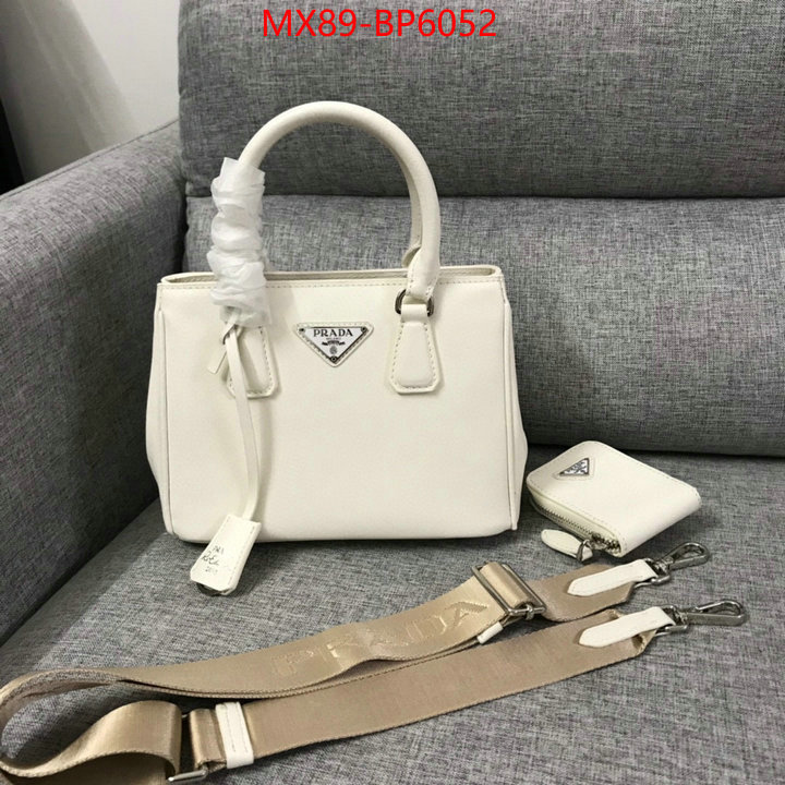 Prada Bags (4A)-Diagonal- how to buy replcia ID: BP6052 $: 89USD