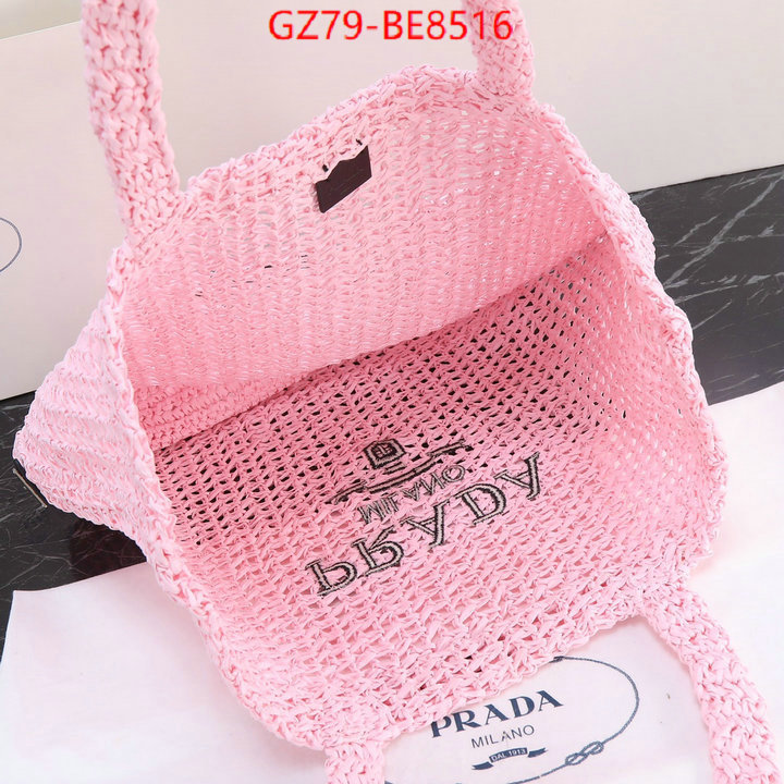 Prada Bags (4A)-Handbag- fake cheap best online ID: BE8516 $: 79USD