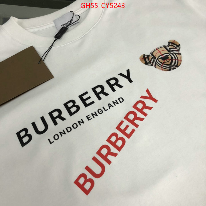 Clothing-Burberry 1:1 ID: CY5243 $: 55USD