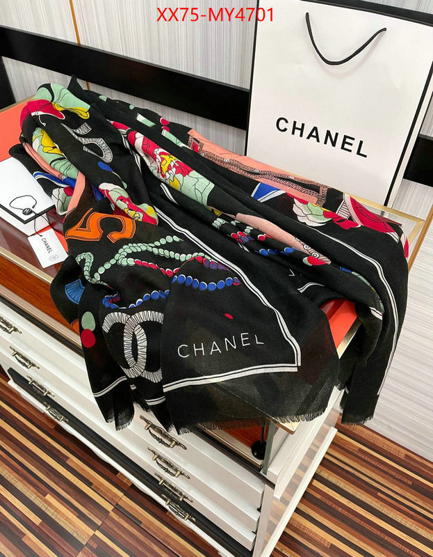 Scarf-Chanel wholesale replica shop ID: MY4701 $: 75USD