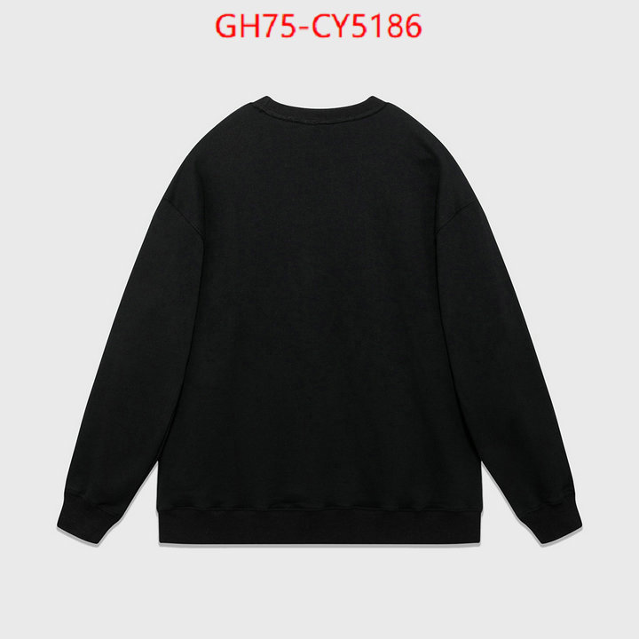 Clothing-Gucci luxury cheap ID: CY5186 $: 75USD