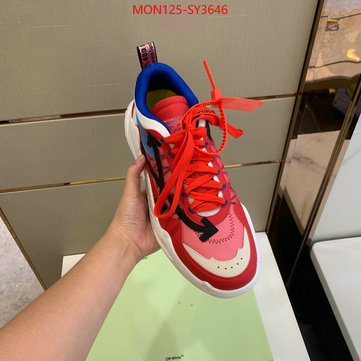 Women Shoes-Offwhite replica us ID: SY3646 $: 125USD