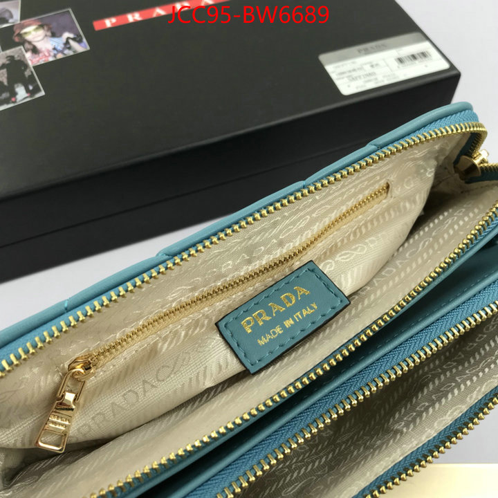 Prada Bags (4A)-Diagonal- wholesale replica shop ID: BW6689 $: 95USD