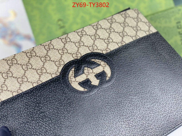 Gucci Bags(4A)-Wallet- buy top high quality replica ID: TY3802 $: 69USD