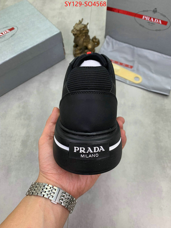 Men shoes-Prada high ID: SO4568 $: 129USD