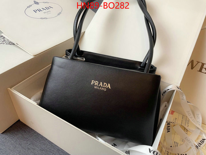 Prada Bags (4A)-Handbag- knockoff highest quality ID: BO282 $: 89USD