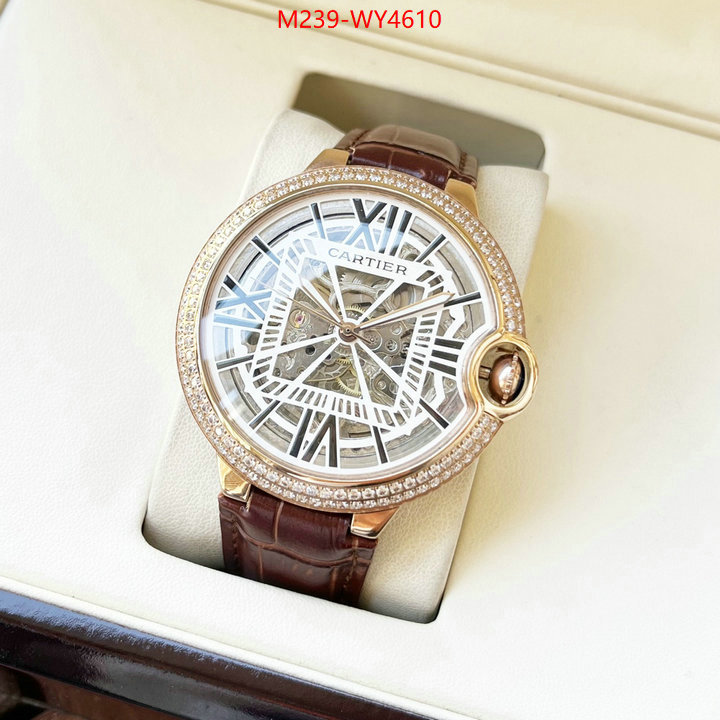 Watch(TOP)-Cartier what's the best to buy replica ID: WY4610 $: 239USD