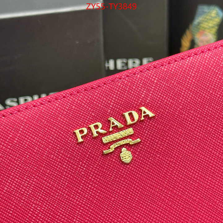 Prada Bags (4A)-Wallet high quality ID: TY3849 $: 55USD