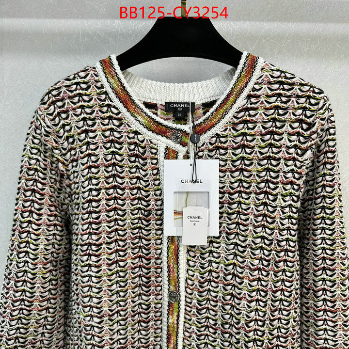 Clothing-Chanel highest quality replica ID: CY3254 $: 125USD