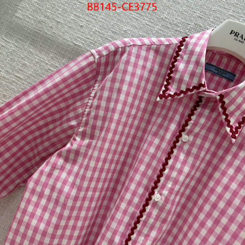 Clothing-Prada what's the best to buy replica ID: CE3775 $: 145USD