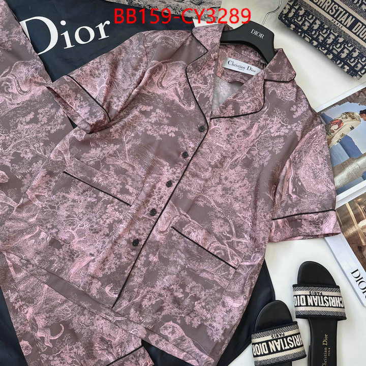 Clothing-Dior high quality aaaaa replica ID: CY3289 $: 159USD