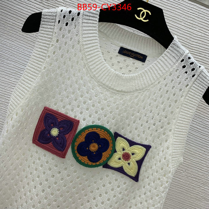 Clothing-LV 2023 luxury replicas ID: CY3346 $: 59USD