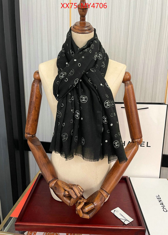 Scarf-Chanel wholesale designer shop ID: MY4706 $: 75USD