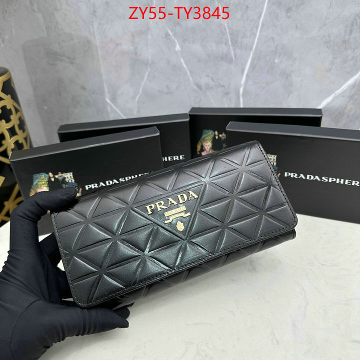 Prada Bags (4A)-Wallet where to buy the best replica ID: TY3845 $: 55USD