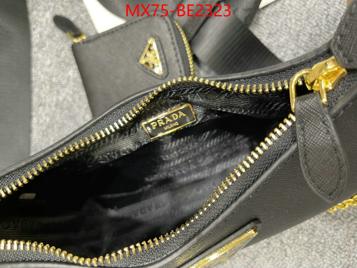 Prada Bags (4A)-Re-Edition 2000 for sale cheap now ID: BE2323 $: 75USD