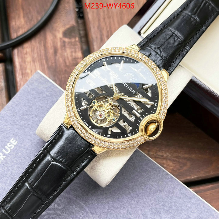 Watch(TOP)-Cartier luxury fashion replica designers ID: WY4606 $: 239USD