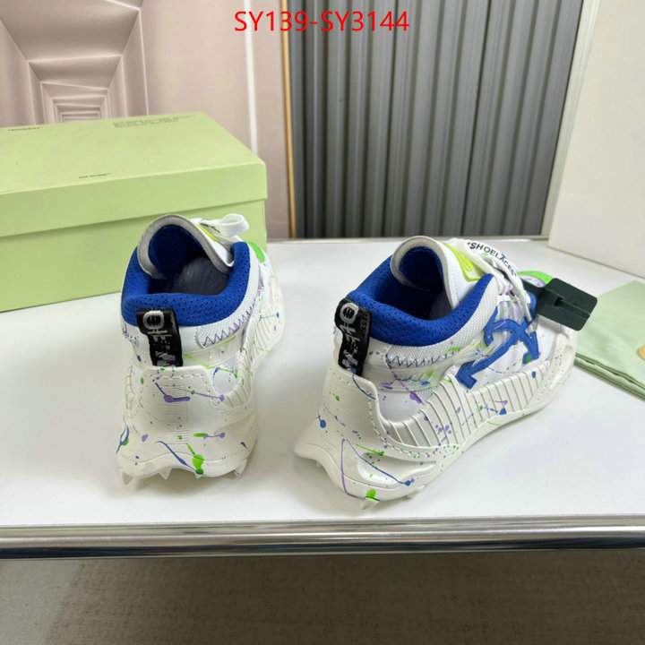 Men Shoes-Offwhite replica aaaaa designer ID: SY3144 $: 139USD