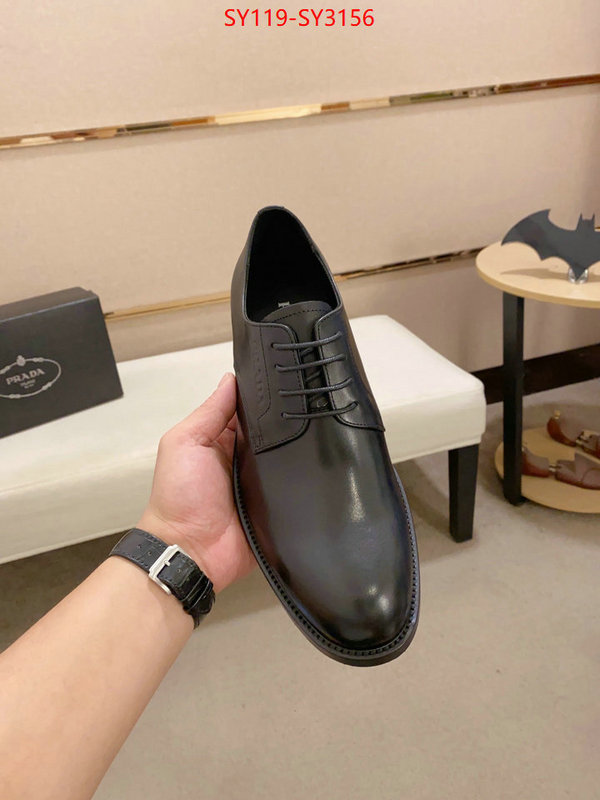 Men shoes-Prada aaaaa+ replica designer ID: SY3156 $: 119USD