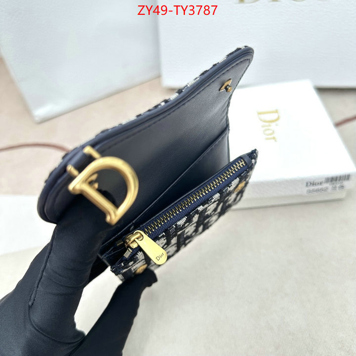 Dior Bags(4A)-Wallet- high quality replica ID: TY3787 $: 49USD