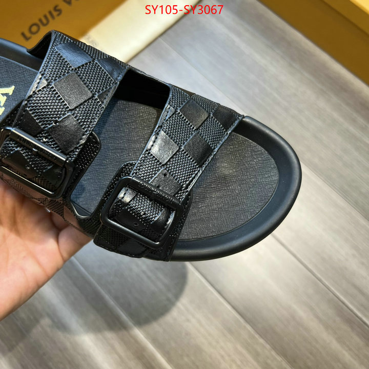 Men Shoes-LV is it illegal to buy dupe ID: SY3067 $: 105USD