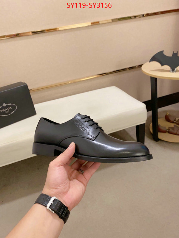 Men shoes-Prada aaaaa+ replica designer ID: SY3156 $: 119USD