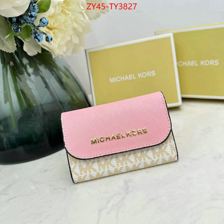 Michael Kors Bags(4A)-Wallet shop ID: TY3827 $: 45USD