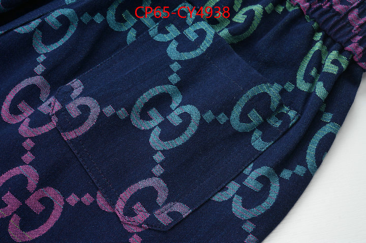 Clothing-Gucci buy 1:1 ID: CY4938 $: 65USD